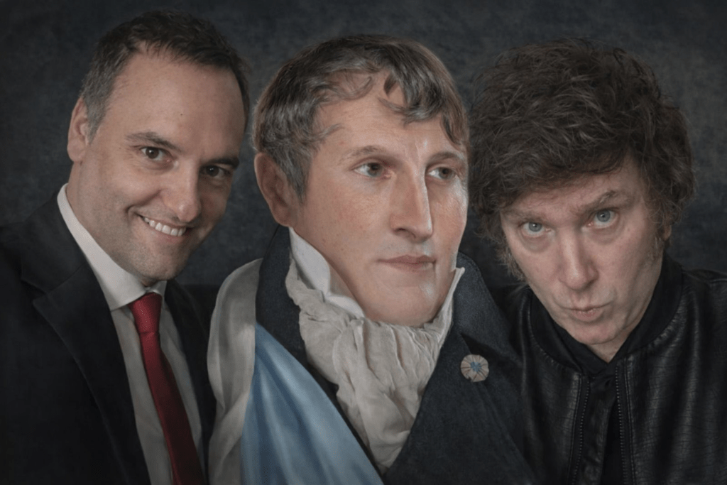 En coincidencia con la fecha del fallecimiento del general Manuel Belgrano, en el día de la bandera, el pueblo rosarino recibía en estado de perplejidad al presidente Javier Milei y a su jefe de Gabinete, Manuel Adorni.
